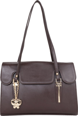 

Butterflies Hand-held Bag(Brown)