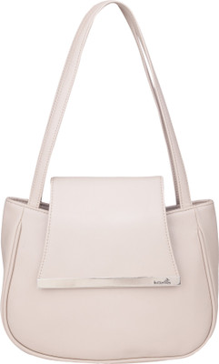 Butterflies Hand-held Bag(Beige)