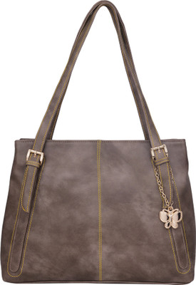 

Butterflies Hand-held Bag(Grey)