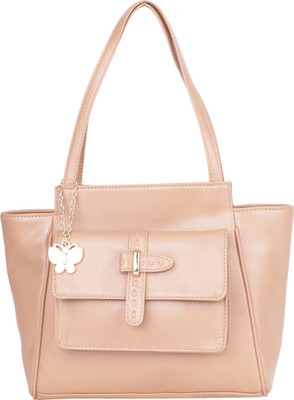 

Butterflies Hand-held Bag(Beige)