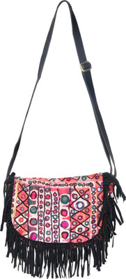 

jaipurtextilehub Shoulder Bag(Black)