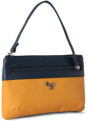 

Baggit Hand-held Bag(Yellow, Black), Black;yellow