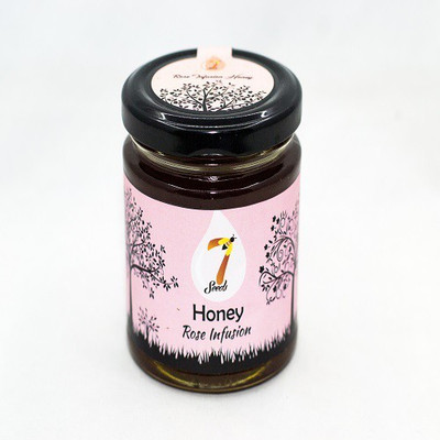 

7 seeds Rose Infused Honey - 225 gms(225 g)