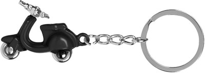

SHOP&STALK Black Metalic Scooter Key Chain