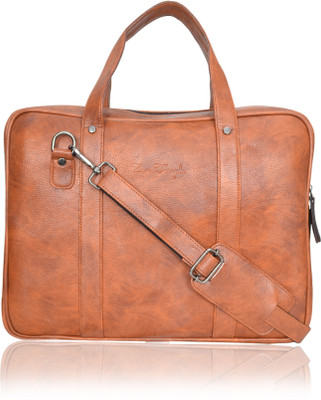 

Zen Temple 16 inch Laptop Messenger Bag(Tan)