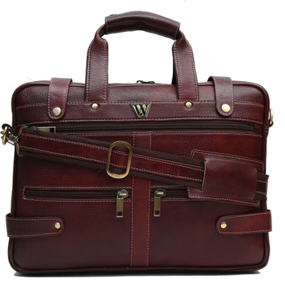 

jild world 14 inch Laptop Messenger Bag(Brown), Jw-05