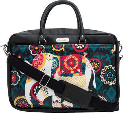 

Chumbak 15 inch Laptop Messenger Bag(Black)