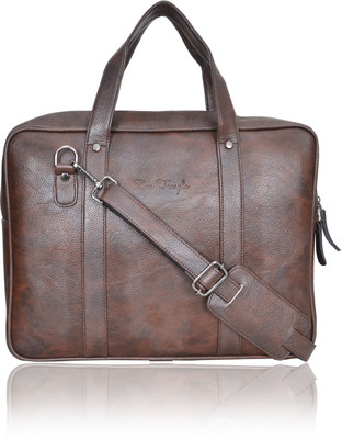 

Zen Temple 16 inch Laptop Messenger Bag(Brown)