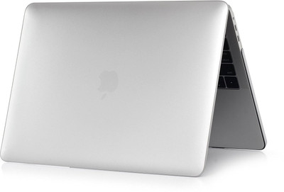 

Saco Front & Back Case for Apple Mac Book Laptops(Silver, Hard Case, Plastic)