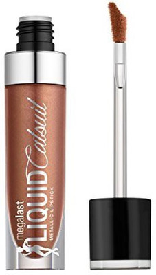 

Wet n Wild Megalast Liquid Catsuit Metallic Lipstick Satin Sheets(Brown)