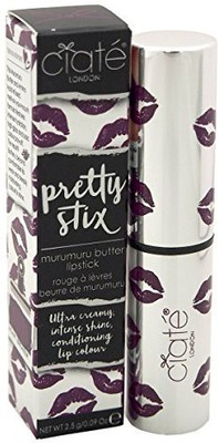 

Ciate London Pretty Stix Murumuru Butter Lipstick Heart BreakerDeep Purple For Women(Purple)