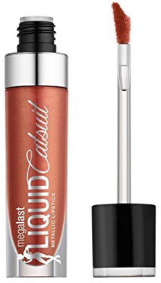 

Wet n Wild Megalast Liquid Catsuit Metallic Lipstick Bali In Love(Brown)
