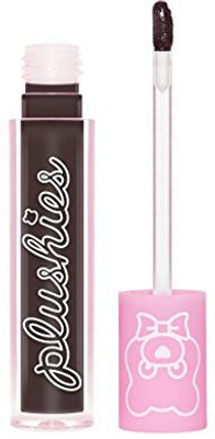 

Lime Crime Lime Plushies Liquid Lipstick Sheer Long Lasting Liquid Lipstick In Grey(Black)