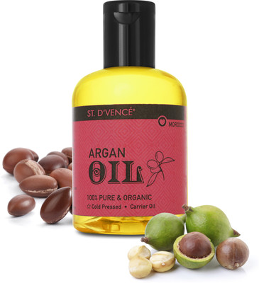 

ST. D'VENCÉ 100% Pure and Organic Moroccan Argan Coldpressed Carrier Oil, Argan oil(100 ml)