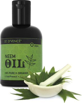 

ST. D'VENCÉ 100% Pure and Organic Neem Coldpressed Natural Carrier Oil, Neem Oil(100 ml)