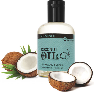 

ST. D'VENCÉ 100% Organic and Virgin Coconut Coldpressed Natural Carrier Oil, Coconut Oil(100 ml)