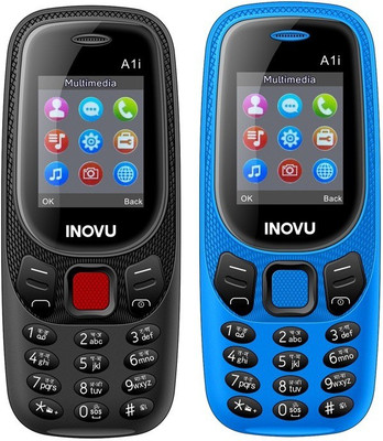 

Inovu A1i Combo of Two Mobiles(Black & Blue)
