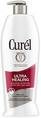 

Curel Ultra Healing Intensive Lotion for Extra-Dry, Tight Skin, 20 Ounces(726 ml)