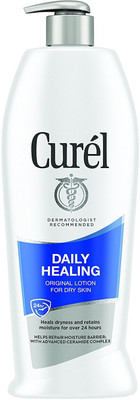 

Curel Daily Healing Body Lotion for Dry Skin, 20 Ounces(726 ml)