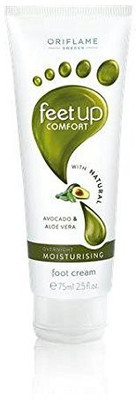 

Oriflame Feetup Overnight Moisturising Avacado & Aloe Vera Foot Cream 75Ml(75 ml)