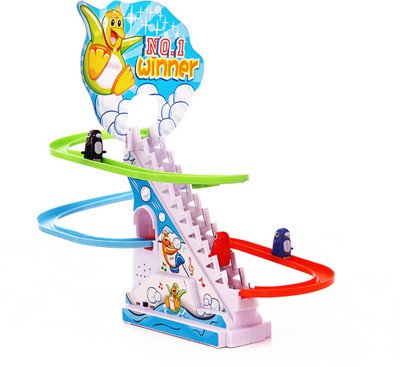 

Mable 3 Penguine Race toy with light & music(Multicolor)