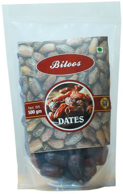 

Biloos Black Dates Dry Dates(500 g, Pouch)