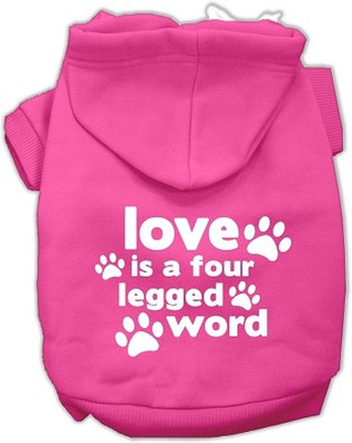 

Mirage Pet Products Hoodie for Dog(Bright Pink