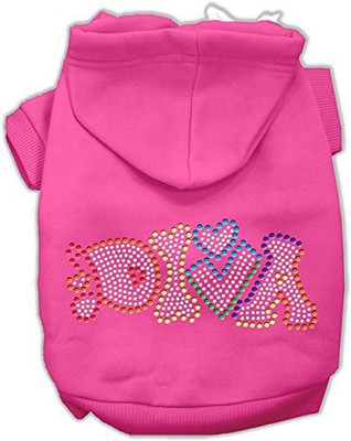 

Mirage Pet Products Hoodie for Dog(Bright Pink