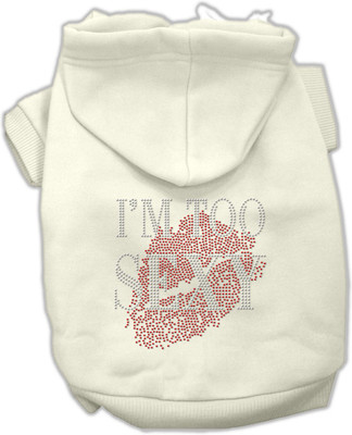 

Mirage Pet Products Hoodie for Dog(Cream, White