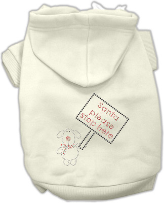 

Mirage Pet Products Hoodie for Dog(Cream, White