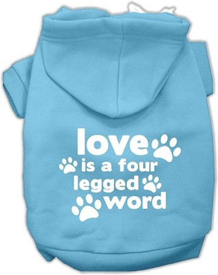 

Mirage Pet Products Hoodie for Dog(Baby Blue