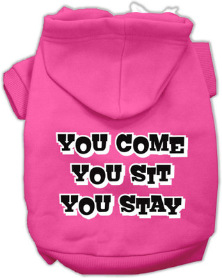 

Mirage Pet Products Hoodie for Dog(Bright Pink