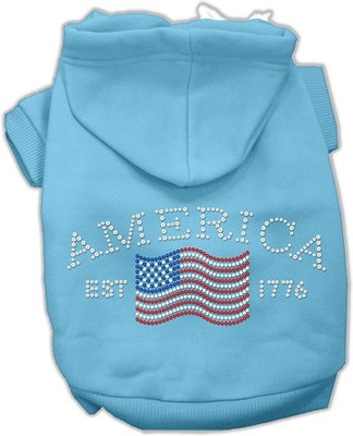 

Mirage Pet Products Hoodie for Dog(Baby Blue