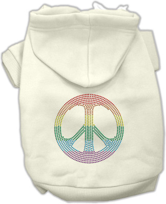 

Mirage Pet Products Hoodie for Dog(Cream, White