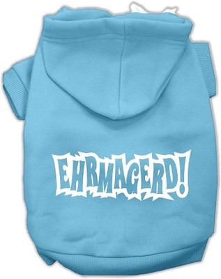 

Mirage Pet Products Hoodie for Dog(Baby Blue