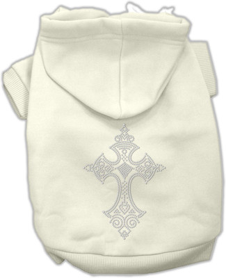 

Mirage Pet Products Hoodie for Dog(Cream, White