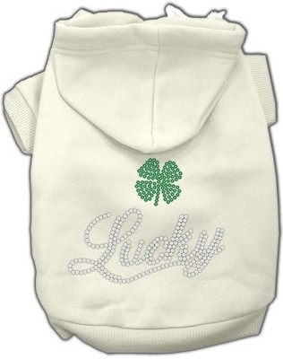 

Mirage Pet Products Hoodie for Dog(Cream, White