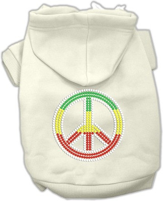 

Mirage Pet Products Hoodie for Dog(Cream, White