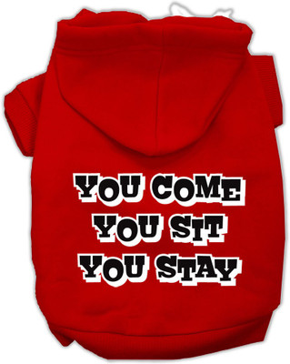 

Mirage Pet Products Hoodie for Dog(Red