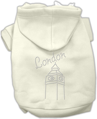 

Mirage Pet Products Hoodie for Dog(Cream, White