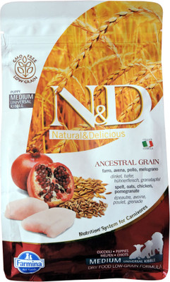 

farmina N&D Ancestral Grain Puppy Medium 800g 800 g Dry Dog Food