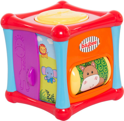 

Baybee My First Activity Cube | Six Sides of Play Learners Activity Cube With Multipurpose Educational Toys for Kids and Toddlers Robot Aquarium Animal(1)