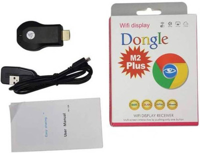 

comp gravit TV Stick HDMI Airplay AnyCast Dlna Wifi Display Media Streaming Device (Black) Media Streaming Device(Black)