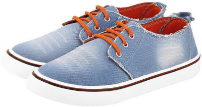 

BERLOC Canvas Shoes For Men(Multicolor, Blue