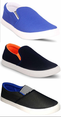 

JETTER Casuals For Men(Multicolor, Sky blue/ blue orange/ black blue