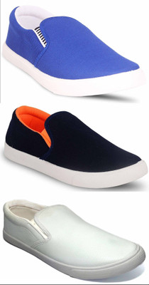 

JETTER Casuals For Men(Multicolor, Sky blue/blue orange/ white