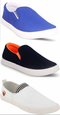 

JETTER Casuals For Men(Multicolor, Skyblue/blue orange/ white
