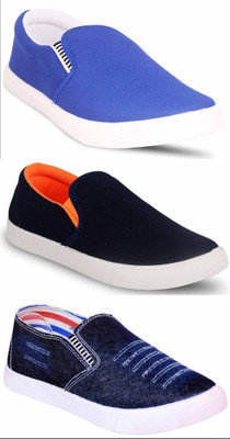 

JETTER Casuals For Men(Multicolor, Sky blue/ blue orange / blue