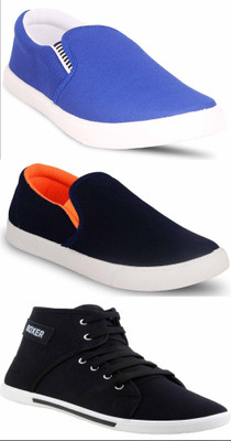 

JETTER Casuals For Men(Multicolor, Sky blue/ blue orange/