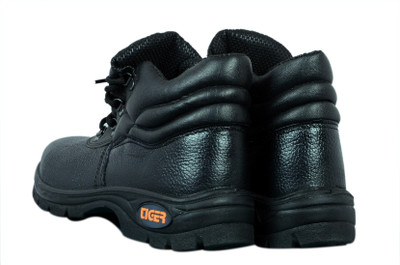 

Tiger Safety Shoes High Ankle Boots For Men(Black